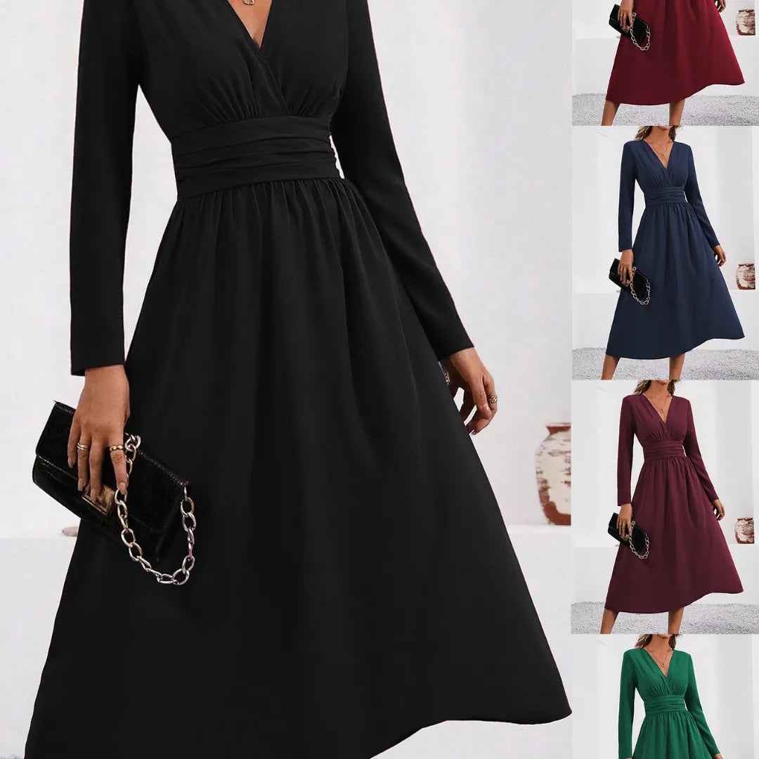 Vestido Esencia Bordeaux