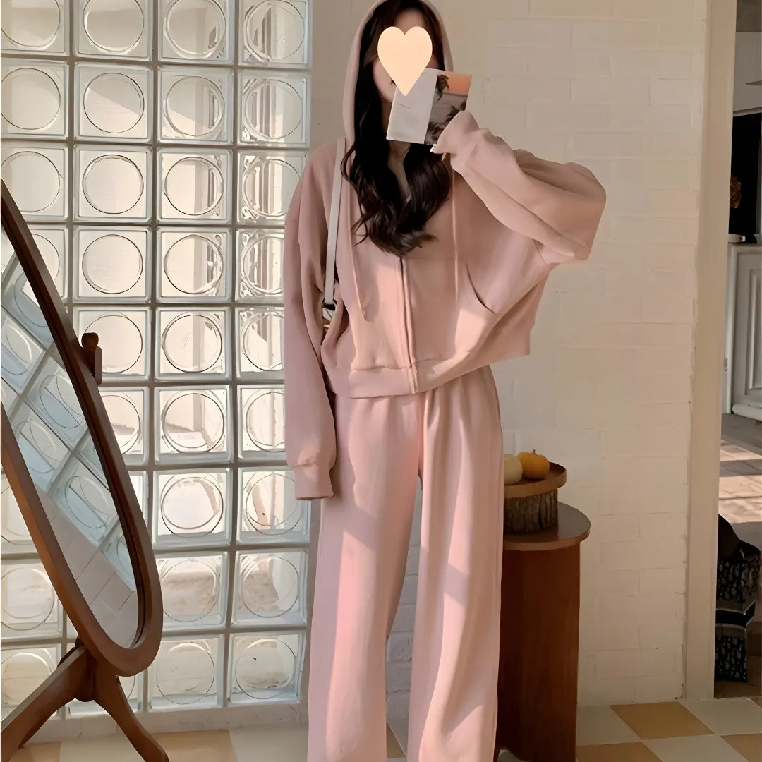 Conjunto Aurora – Dos piezas con estilo relajado y confort absoluto