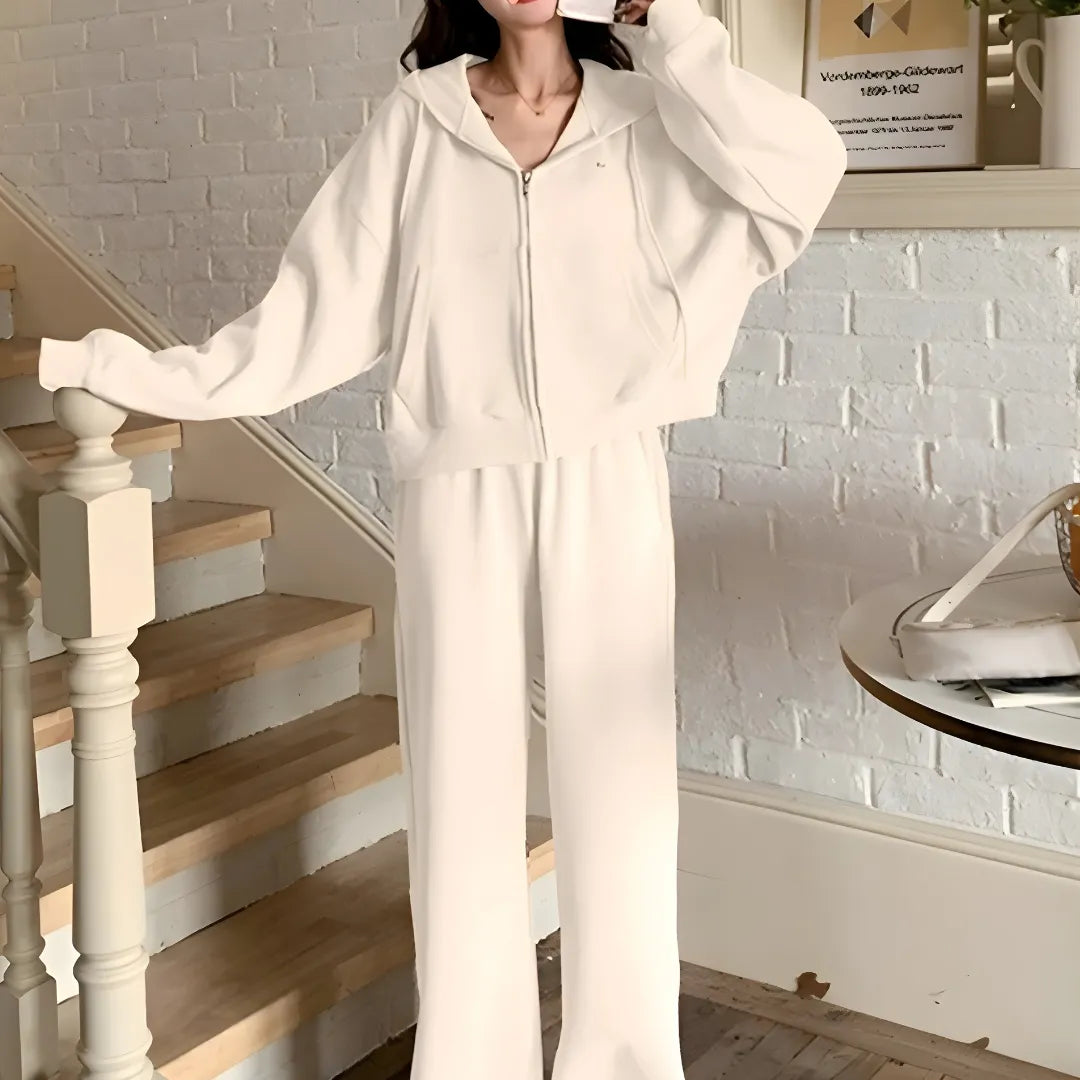 Conjunto Aurora – Dos piezas con estilo relajado y confort absoluto