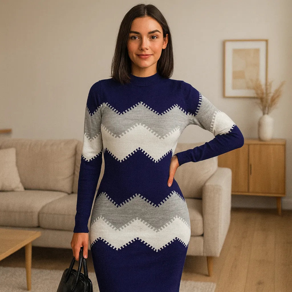Vestido ZigZag Chic