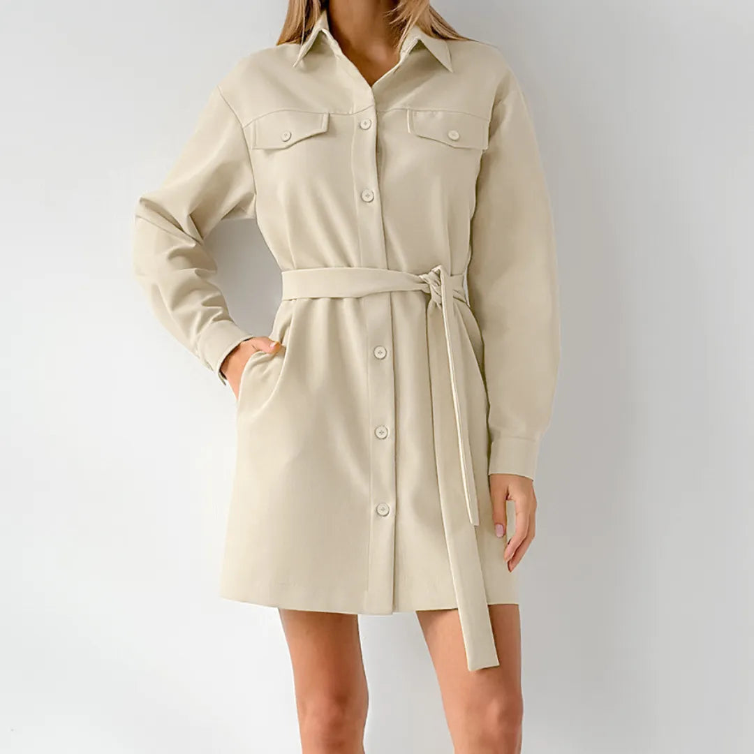 Vestido Camisa Línea
