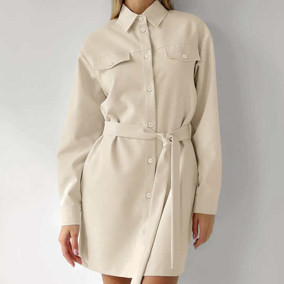 Vestido Camisa Línea