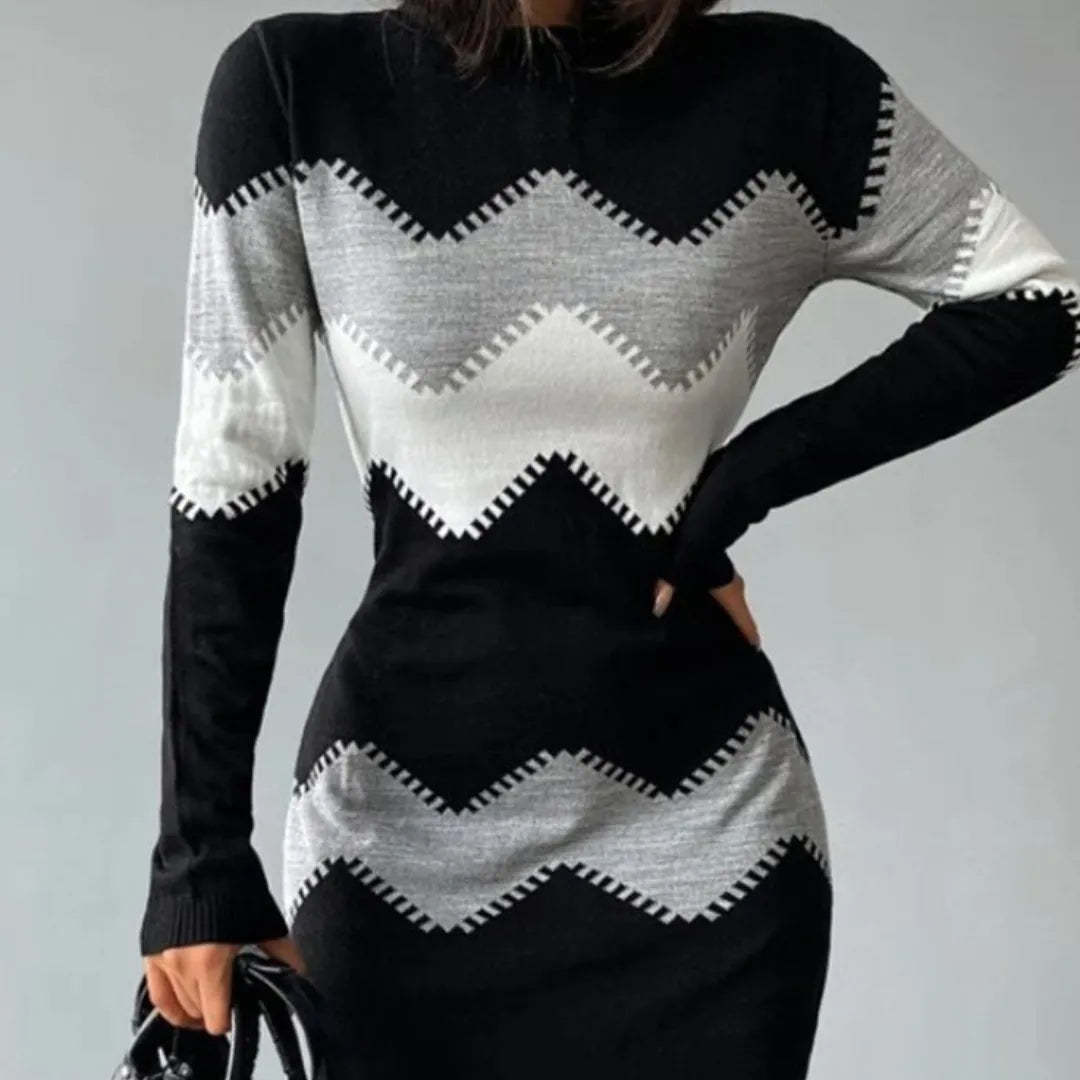 Vestido ZigZag Chic