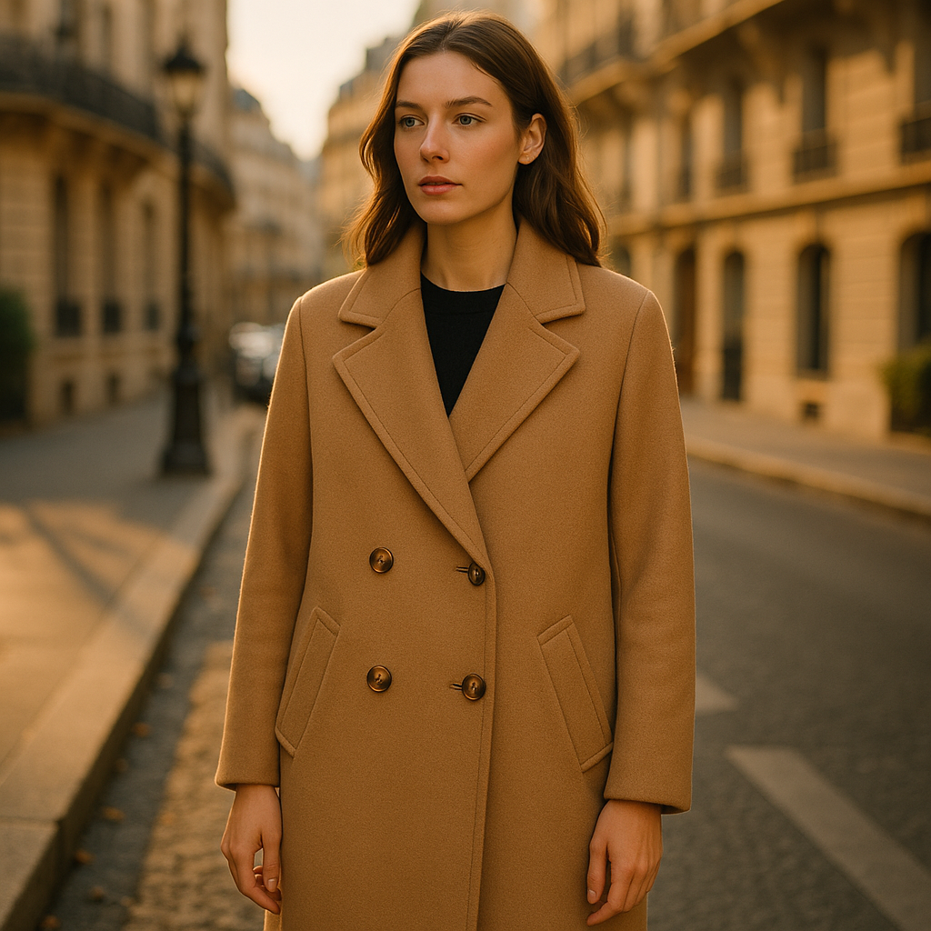 Abrigo Luna de Invierno - Para noches frías, Inspiración parisina
