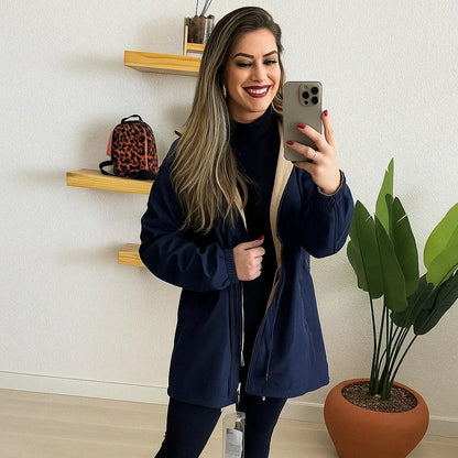 Parka Doble Faz - Reversible y Impermeable