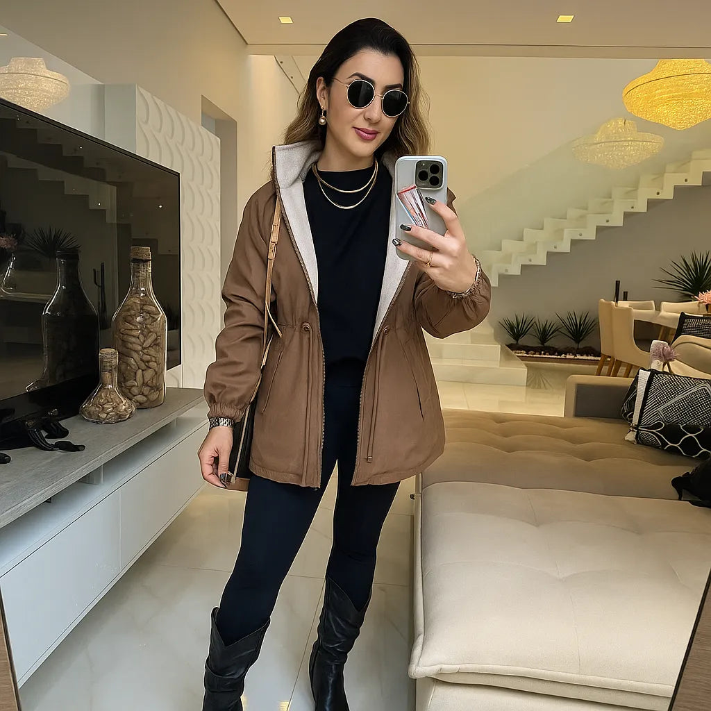 Parka Doble Faz - Reversible y Impermeable