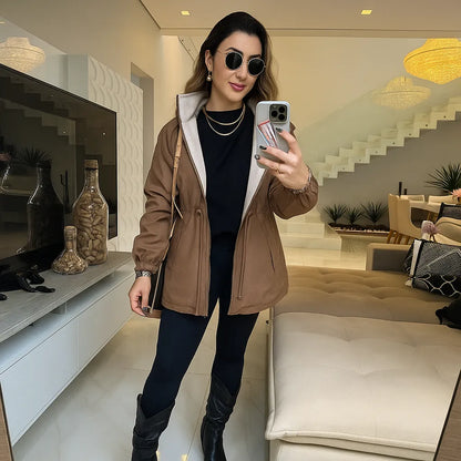 Parka Doble Faz - Reversible y Impermeable