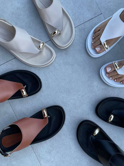 Sandalias Ultra Cómodas + Plantilla Ortopédica Anatómica