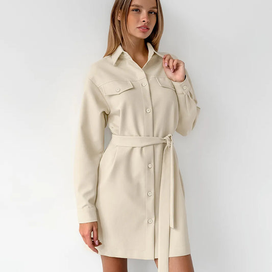 Vestido Camisa Línea